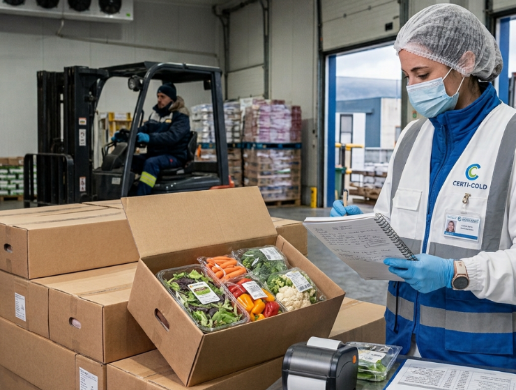 Cadena de frío y certificación agroalimentaria en verano